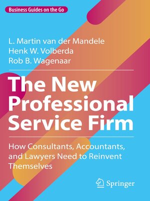 cover image of The New Professional Service Firm